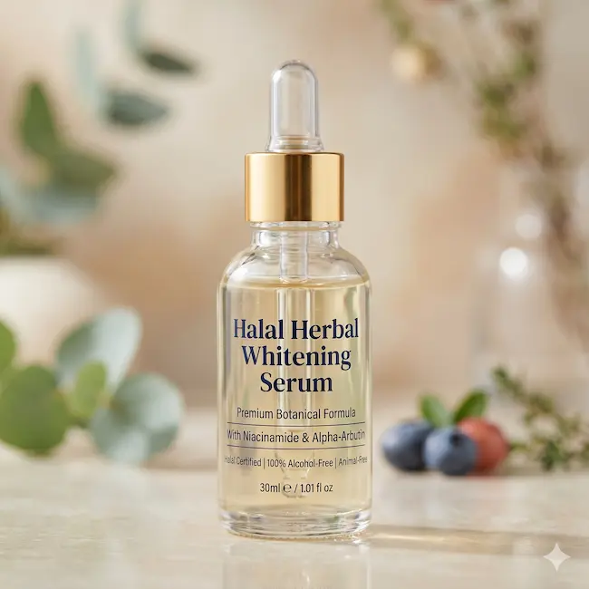 Halal Herbal Whitening Serum