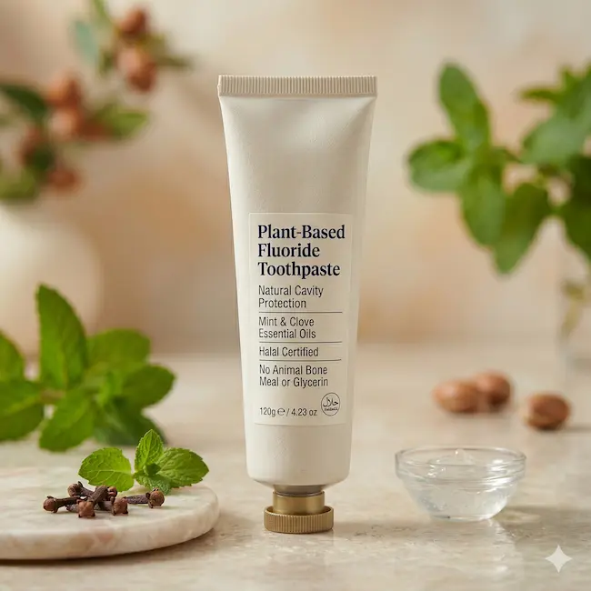 Plant-Based Fluoride Toothpaste