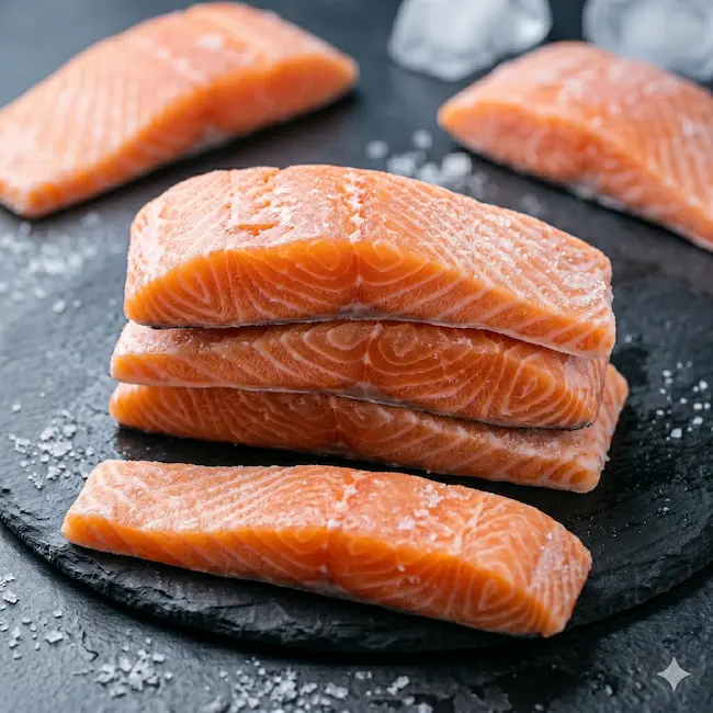 Premium Frozen Salmon Fillets